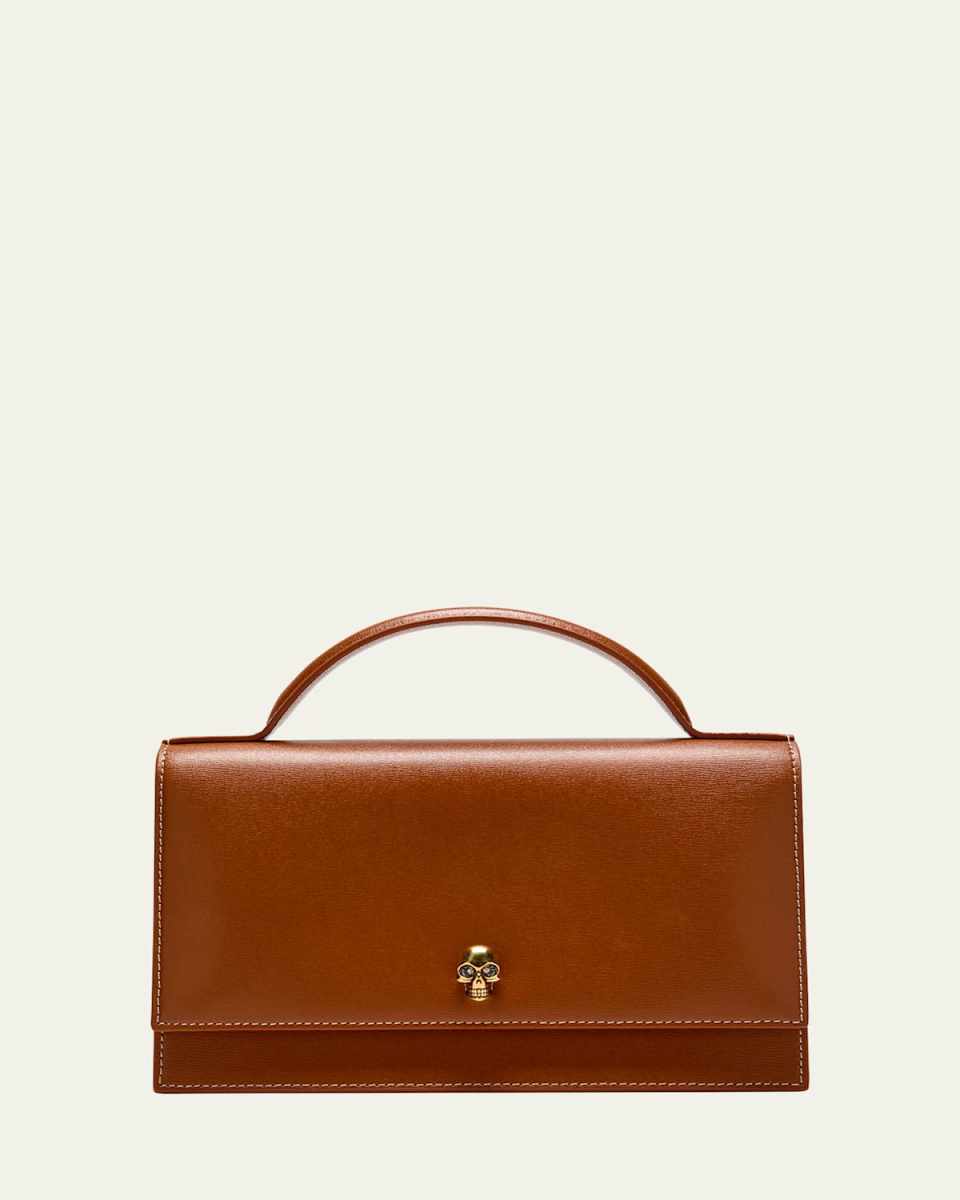 Medium Skull Top-Handle Bag